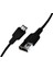 Coral Micro USB Hızlı Şarj Kablosu (Siyah + Siyah Uç) (120 Cm) 3
