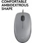 M110 USB Kablolu Sessiz Mouse, Dizüstü Bilgisayar, Notebook, Pc ve Mac Için Quiet Click Teknolojili, Usb-A Bağlantılı, Sağ ve Sol Elle Kullanıma Uygun, Gri 2