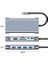 Type C Hub 11 In 1 USB C Docking Station 4K Hdmı,vga,type C PD,USB3.0,RJ45 Ethernet,sd/tf Aux Macbook Pc Uyumlu Adaptör Çoklayıcı Çevirici Dönüştürücü HUB114 2