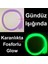 Mor Fosforlu Karanlıkta Parlayan, Glow / Luminous In The Dark, Ultraviyole (Uv) Neon Işıkta Parlayan Poşet Çapari Simi 1