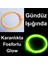 Turuncu Fosforlu Karanlıkta Parlayan, Glow / Luminous In The Dark, Ultraviyole (Uv) Neon Işıkta Parlayan 1 Adet Poşet Çapari Simi 1