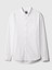 Erkek Beyaz Gap Logo Oversize Oxford Gömlek 3