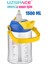Büyük Boy 1500 ml Tek Kapak Çift Kullanım Pipetli/pipetsiz Askı Aparatlı Tritan Su Matarası 2