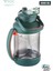 Tkk 2000 ml Tek Kapak Çift Kullanım Pipetli/rahat Içim Tritan Su MATARASI-FFTKK1028-2000ML 2
