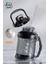 Tkk 2000 ml Tek Kapak Çift Kullanım Pipetli/rahat Içim Tritan Su MATARASI-FFTKK1028-2000ML 6