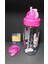 Cool-J Cute Pipetli Pet Matara 500CC Fuşya-Mavi Tavşan 3