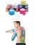 Kinezio Tape Sporcu Bandı ( 5 Adet Pembe Renk) 3