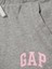 Kız Çocuk Gri Gap Logo Şort 2