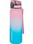 500 ml Soft Touch Çift Renk Motivasyon Tritan Su Matarası 1