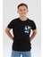 %100 Pamuk Yazı Baskılı Erkek Çocuk Tişört 1