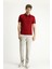 Slim Fit Dar Kesim Nakışlı Pamuk Polo Yaka Tişört 2