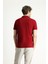 Slim Fit Dar Kesim Nakışlı Pamuk Polo Yaka Tişört 4