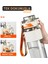 Tkk 800ML Pipetli/pipetsiz Kullanıma Uygun Ölçü Skalalı Tritan Spor Matara 4