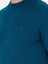 Erkek Petrol Slim Fit Çeyrek Balıkçı Yaka Triko Kazak 50276521-VR102 7
