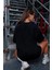 AYDOGANTICARET44 Unisex Baskılı Oversize T-Shirt - Siyah 2