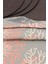 Beyaz Mercan Desenli Dijital Baskılı Runner Amerikan Servis 40X150 cm 1