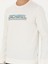 Erkek Ekru Regular Fit Pamuk Karışımlı Baskılı Bisiklet Yaka Sweatshirt 50272483-VR019 6