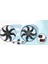 Wısco 1K0959455CQ Fan Motoru Davlumbazsız (360 Mm-4-2 Fıs-7 Kanat) Vw Passat Jetta Golf5 1.4tsı 2.0tdı Bkp 1