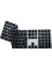 Klavye Koruyucu Apple Magic Keyboard-2 A1843 With Numeric (Uk-Us Türkçe) ile Uyumlu Siyah 2
