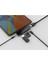 Type-C Adaptör USB Çoğaltıcı Çoklayıcı HDMI Dönüştürücü Macbooklara iPhone 15 iPad Pro Android Cihazlara Uyumlu Siyah 1
