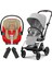 Eezy S Twist+2 (Fog Grey) + Eezy Twist Adaptör + Cybex Aton S2 Isize ( Autumn Gold) 1