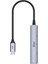 Type-C 4 Portlu USB 3.0 / USB 2.0 Çoklayıcı Dönüştürücü Hub 2