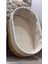 Elite Arin Homteks Tekli Oval Bambu Çok Amaçlı Sepet Büyük Boy Ölçü Uzun-27 cm Geniş-18 Derin-10 1 Adet 4