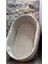 Elite Arin Homteks Tekli Oval Bambu Çok Amaçlı Sepet Büyük Boy Ölçü Uzun-27 cm Geniş-18 Derin-10 1 Adet 5