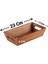 Elite Lüks Akasya Ahşap Ekmek Sepeti 23X13 cm 1 Adet 2