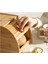 Elite Bambu Ekmek Kutusu, Ekmeklik Dolabı , Dar Alan Bambu Ekmeklik 27 * 20 cm 1 Adet 3