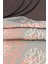 Beyaz Mercan Desenli Dijital Baskılı Runner Amerikan Servis 40X150 cm 1