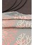 Beyaz Mercan Desenli Dijital Baskılı Runner Amerikan Servis 40X150 cm 2