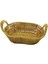 Elite Oval Plastik Hasır Ekmek - Çok Amaçlı Sepet Kulplu - Metal Iskelet TABAN:14X21- - AYZ2871-7260 1 Adet 1