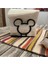 Elite Mickey Mouse Dekorlu Organik Plastikten Peçetelik Siyah 1 Adet 4