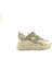 Deri Ortopedik Kadın Sneaker Ayakkabı Taşlı ET3242 1