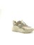 Deri Ortopedik Kadın Sneaker Ayakkabı Taşlı ET3242 2