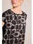 Geometrik Desen T-Shirt - Siyah 3