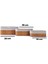 Deco Style Bambu 3'lü Sepet - Bej 7