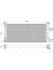 Radyatör Doblo 1.9 Jtd-1.3mtj Mek Ac Klimasiz 730X305.4X38 -46807378 Gnzrz 1