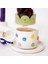 Rengarenk Papatya Temalı 24K Altın Süslemeli Seramik Mug 1