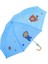 Düz Saplı Şemsiye Yarı Otomatik Çocuk Ilkokul Öğrencileri Anaokulu Sevimli Yağmur ve Parlaklık Çift Kullanımlı Güneşlik Çocuk Şemsiyesi (Yurt Dışından) 1