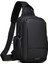 Yeni Erkek Göğüs Çantası Crossbody Çanta Rahat Su Geçirmez Göğüs Çantası Crossbody Çanta Büyük Kapasiteli Göğüs Çantası (Yurt Dışından) 1