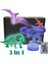Juric Dinozor 3D Illusion Masa Lambası Gece Lambası (Yurt Dışından) 1
