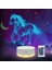 3D Gece Lambası, Uzaktan Kumandalı + Tou ile 3D Illüzyon Lambası (Yurt Dışından) 1