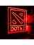 Dotas 2 Anime Gece Lambası 3D Illüzyon Lambası (Yurt Dışından) 3