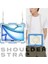 iPad Air 13 2024 El Tutma Çubuğu Pc+Askılı Silikon Tablet Kılıfı (Yurt Dışından) 4