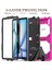 iPad Air 11 2024 Stand Pc + Dahili Ekran Koruyuculu Silikon Tablet Kapağı (Yurt Dışından) 4