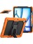 iPad Air 13 2024 Pc+Silikon Stand Kalem Yuvası Omuz Askılı Tablet Kılıfı (Yurt Dışından) 1