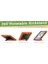 iPad Air 2020 Için Tablet Kılıfı - Turuncu / Siyah (Yurt Dışından) 4