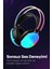 Kablosuz Oyuncu Kulaklığı 7.1 Full Rgb Işıklı Stereo Profesyonel Ses Kulaküstü Mikrofonlu Gaming 3